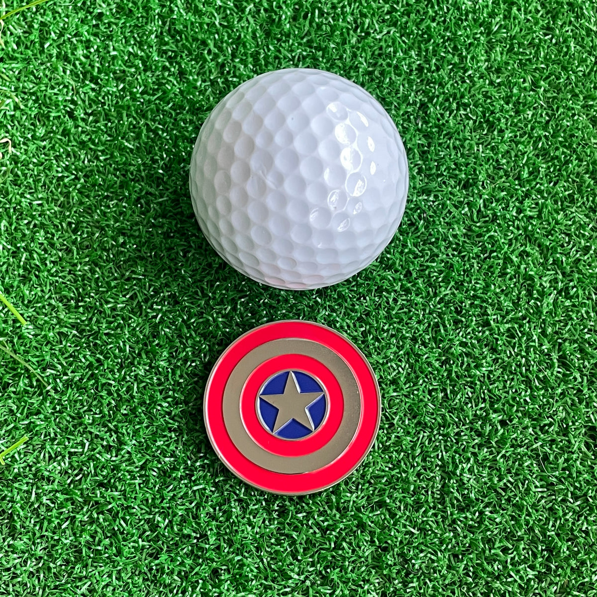 USA Shield Golf Ball Marker