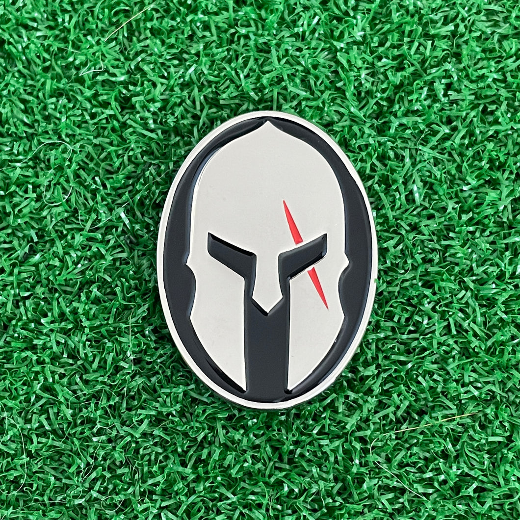 Thin Red Line Spartan Golf Ball Marker