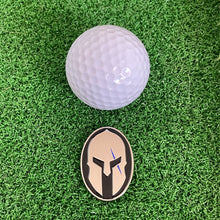 Load image into Gallery viewer, Thin Blue Line Spartan Golf Ball Marker
