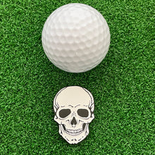 Load image into Gallery viewer, Skull Golf Ball Marker
