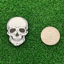 Load image into Gallery viewer, Skull Golf Ball Marker
