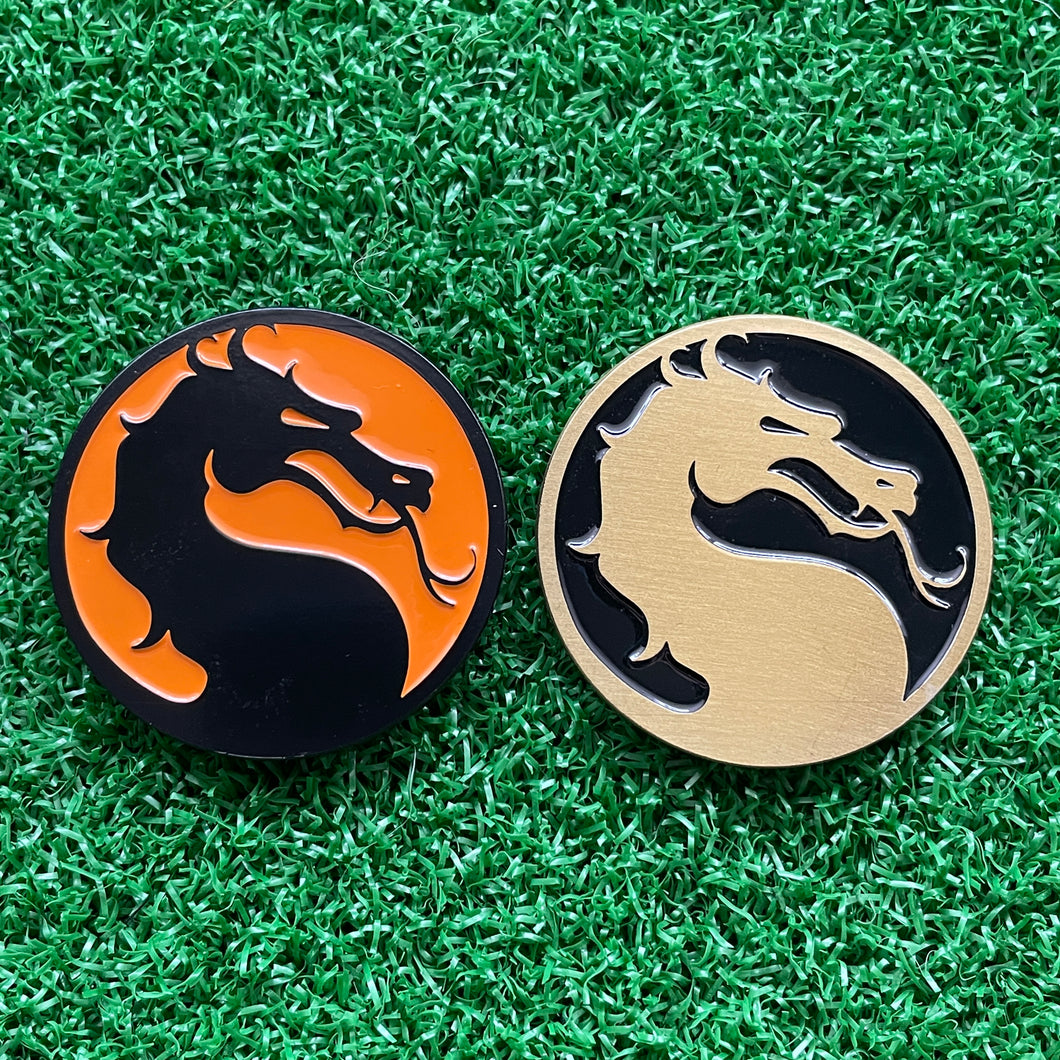 Mortal Kombat Inspired Golf Ball Markers