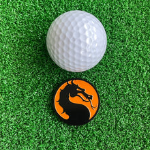 Load image into Gallery viewer, Mortal Kombat Inspired Golf Ball Markers
