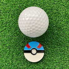 Load image into Gallery viewer, Pokeballs Inspired Golf Ball Markers (4 Pack)
