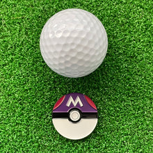 Load image into Gallery viewer, Pokeballs Inspired Golf Ball Markers (4 Pack)
