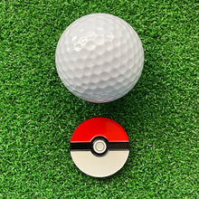 Load image into Gallery viewer, Pokeball Inspired Golf Ball Markers
